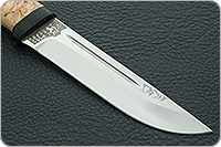 Нож Бекас карельская береза, 100х13м, текстолит : фото 4