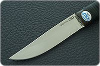 Нож Шашлычный малый наборная кожа, 100х13м, текстолит : фото 3