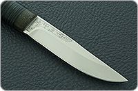 Нож Шашлычный малый наборная кожа, 100х13м, текстолит : фото 4