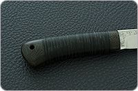 Нож Шашлычный малый наборная кожа, 100х13м, текстолит : фото 5