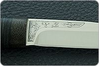 Нож Шашлычный малый наборная кожа, 100х13м, текстолит : фото 8