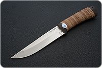 Нож Лиса береста, elmax, текстолит : фото 2