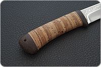 Нож Лиса береста, elmax, текстолит : фото 5