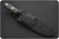 Нож Ирбис накладки орех, 50х14мф, цельнометаллический : фото 9