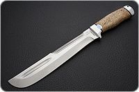 Мачете Ицыл карельская береза, 50х14мф, алюминий : фото 2