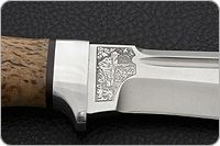 Мачете Ицыл карельская береза, 50х14мф, алюминий : фото 7