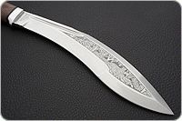 Кукри Джунгли орех, 50х14мф, алюминий : фото 4