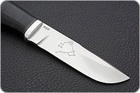 Нож Полярный наборная кожа, 95х18, алюминий : фото 4