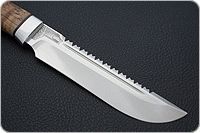 Нож Робинзон-1 карельская береза, 100х13м, алюминий : фото 4