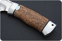 Нож Робинзон-1 карельская береза, 100х13м, алюминий : фото 6
