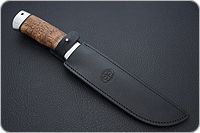 Нож Робинзон-1 карельская береза, 100х13м, алюминий : фото 9