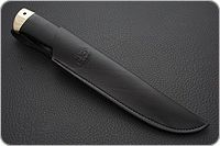 Нож Селигер граб - черное дерево, 95х18, латунь : фото 8