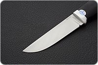 Нож Следопыт граб - черное дерево, 100х13м, алюминий : фото 3