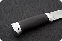 Нож Следопыт граб - черное дерево, 100х13м, алюминий : фото 5