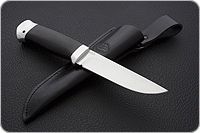 Нож Следопыт граб - черное дерево, 100х13м, алюминий : фото 7