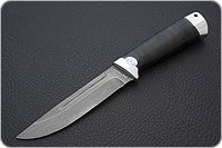 Нож Бекас наборная кожа, zdi-1016, алюминий : фото 2