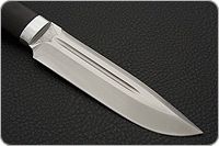 Нож Селигер граб - черное дерево, 100х13м, алюминий : фото 4