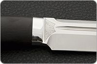 Нож Селигер граб - черное дерево, 100х13м, алюминий : фото 7