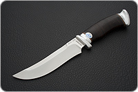 Нож Росомаха наборная кожа, 95х18, алюминий : фото 2