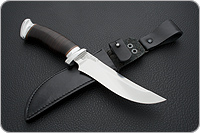 Нож Росомаха наборная кожа, 95х18, алюминий : фото 9