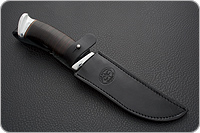 Нож Росомаха наборная кожа, 95х18, алюминий : фото 10