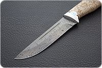 Нож Бекас карельская береза, zd-0803, алюминий : фото 3