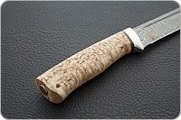 Нож Бекас карельская береза, zd-0803, алюминий : фото 5