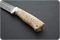 Нож Бекас карельская береза, zd-0803, алюминий : фото 6