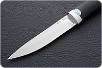 Нож Пескарь наборная кожа, 95х18, алюминий : фото 3