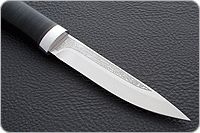 Нож Пескарь наборная кожа, 95х18, алюминий : фото 4