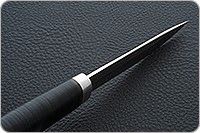 Нож Пескарь наборная кожа, 95х18, алюминий : фото 7