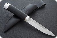 Нож Пескарь наборная кожа, 95х18, алюминий : фото 9