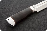 Нож Селигер наборная кожа, 95х18, алюминий : фото 4