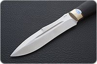 Нож Скорпион граб - черное дерево, эп-766, латунь : фото 3