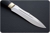 Нож Скорпион граб - черное дерево, эп-766, латунь : фото 4