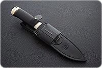 Нож Скорпион граб - черное дерево, эп-766, латунь : фото 9