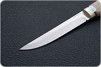 Нож Финка-5 карельская береза, cpr, латунь : фото 4