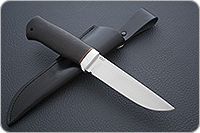 Нож Следопыт граб - черное дерево, 95х18, алюминий : фото 8