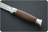 Нож Финка-3 орех, эп-766, алюминий : фото 6