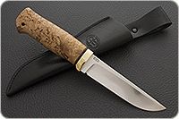 Нож Следопыт карельская береза, 95х18, латунь : фото 8