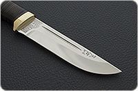 Нож Бекас наборная кожа, elmax, латунь : фото 4