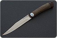 Нож Заноза орех, 100х13м, текстолит : фото 2
