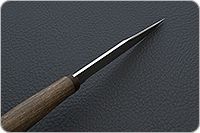 Нож Заноза орех, 100х13м, текстолит : фото 7