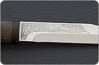 Нож Заноза орех, 100х13м, текстолит : фото 8