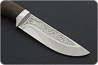 Нож Клычок-2 орех, n690, алюминий : фото 4