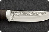Нож Клычок-2 орех, n690, алюминий : фото 8
