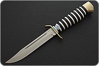 Нож Штрафбат - Морская пехота оргстекло, elmax, латунь : фото 2