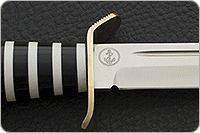 Нож Штрафбат - Морская пехота оргстекло, elmax, латунь : фото 9