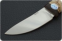 Нож Горностай карельская береза, 95х18, текстолит : фото 3