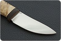 Нож Горностай карельская береза, 95х18, текстолит : фото 4